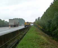 Débroussailleuse bras 14 mètres avec broyeur lourd